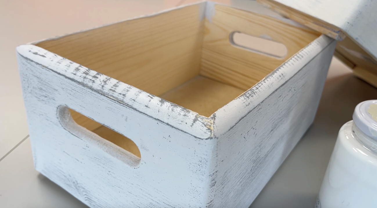 Caja De Madera Shabby Chic Graduada | Atención: Unidades De Segunda Calidad Para Reparar