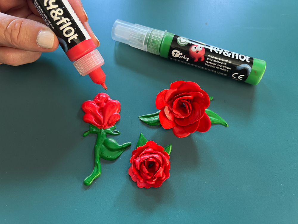  3 formas de hacer rosas 3D con Fly&Flot